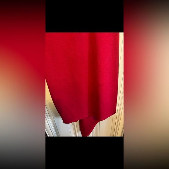 BOOHOO BELTED RED MINI  DRESS SZ 4 - Picture 4 of 9